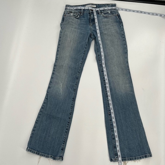 Joe's Jeans Provocateur Wide Leg Frayed Hem Ripped Jeans Size 24 Women’s - Picture 5 of 7